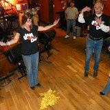 ... volunteer Penny Clabaugh helps out...